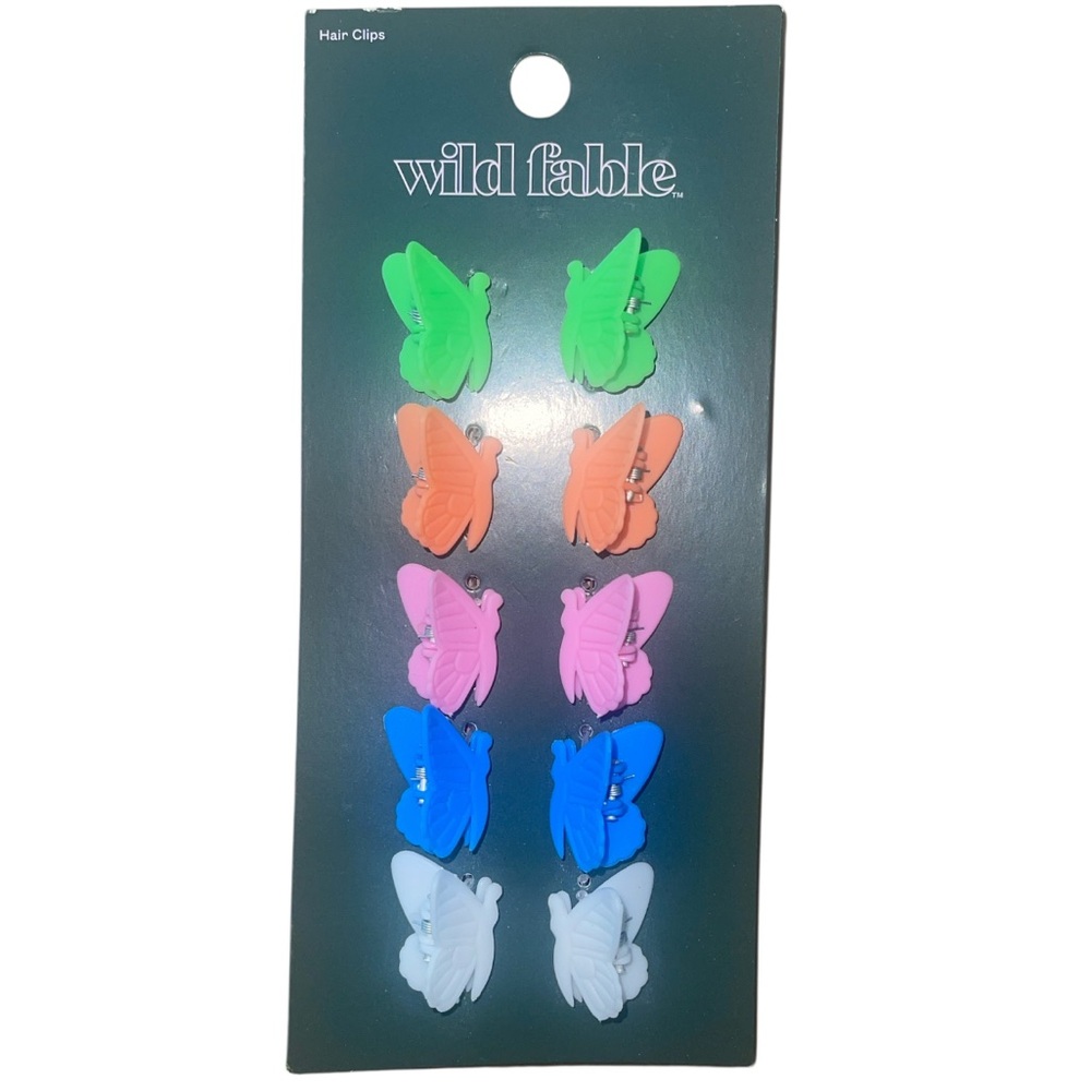 Wild Fable Vibrant Butterfly Hair Clips